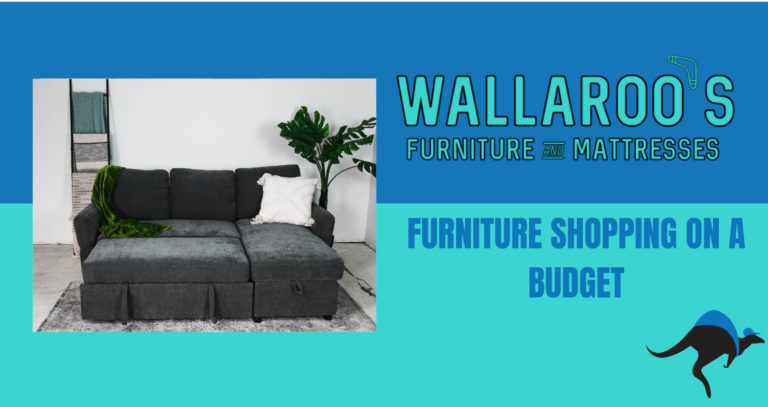 furniture shopping on a budget blog cover photo