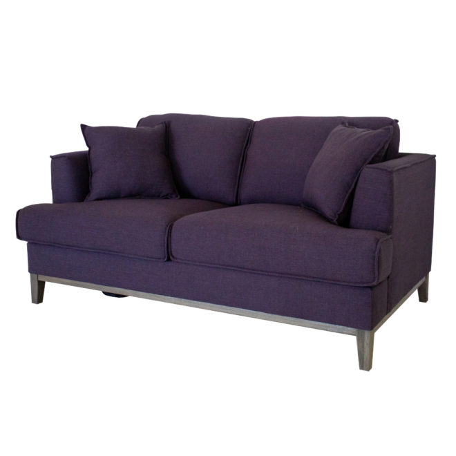 bailee navy loveseat cover photo